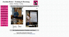Desktop Screenshot of joachim-besier.de
